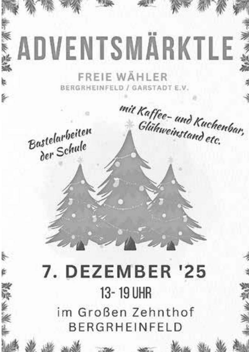 Weihnachtsmärktle Bergrheinfeld